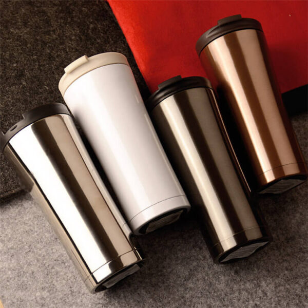 Stainless Steel Coffee Mugs 500ML- Double Wall - Image 2