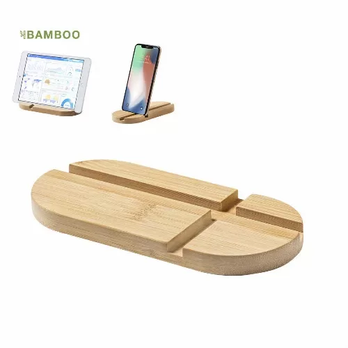 Phone and tablet holder made from Bamboo natural cuttings Lemins - VMA ...