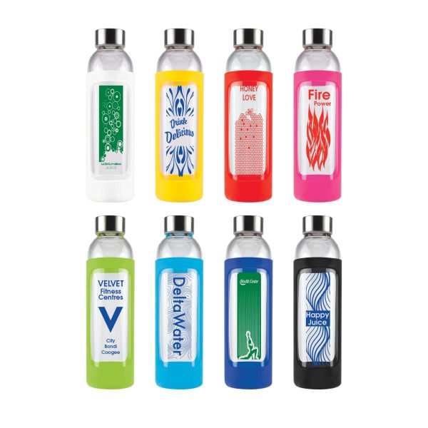 Capri Glass Bottle / Silicone Sleeve