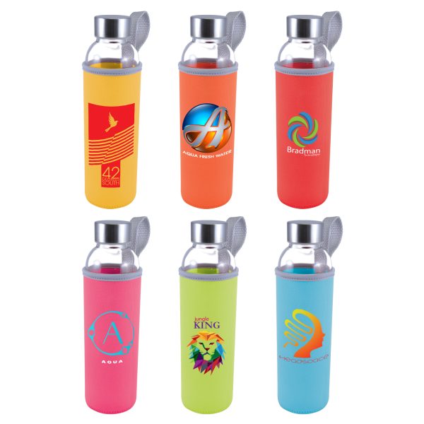 Capri Glass Bottle / Neoprene Sleeve