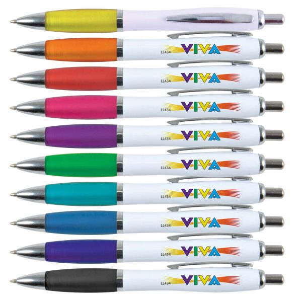 Viva Pen - White Barrel