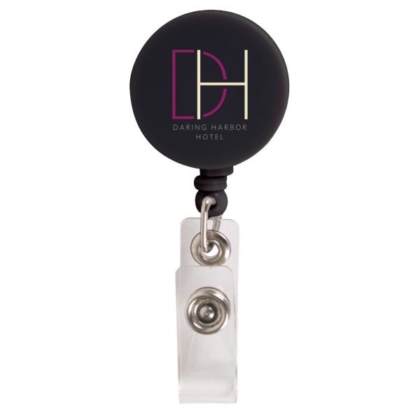 Corfu Retractable Name Badge Holder - Image 2