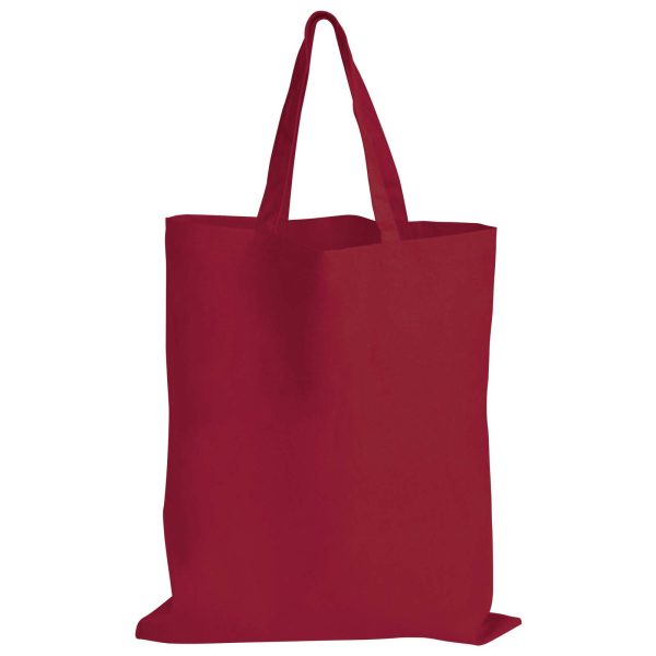 Coloured Cotton Short Handle Tote Bag - Image 14