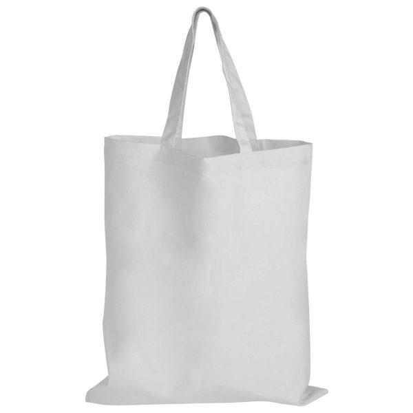 Coloured Cotton Short Handle Tote Bag - Image 10