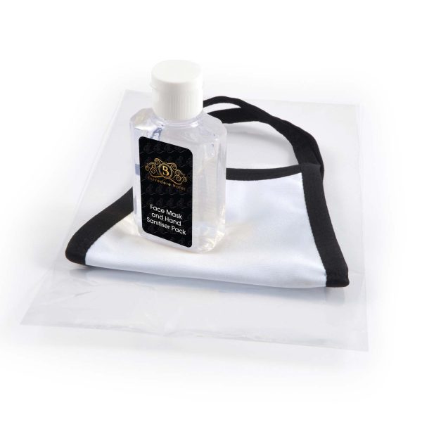 Shield Face Mask / Hand Sanitiser Pack - Image 2