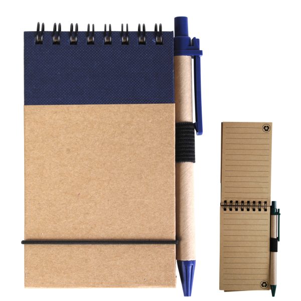 Tradie Cardboard Notebook with Pen - Image 3