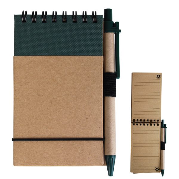 Tradie Cardboard Notebook with Pen - Image 4