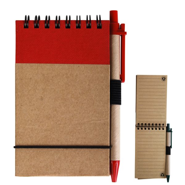 Tradie Cardboard Notebook with Pen - Image 5