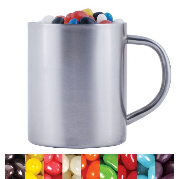 Assorted Colour Mini Jelly Beans in Java Mug - Image 2