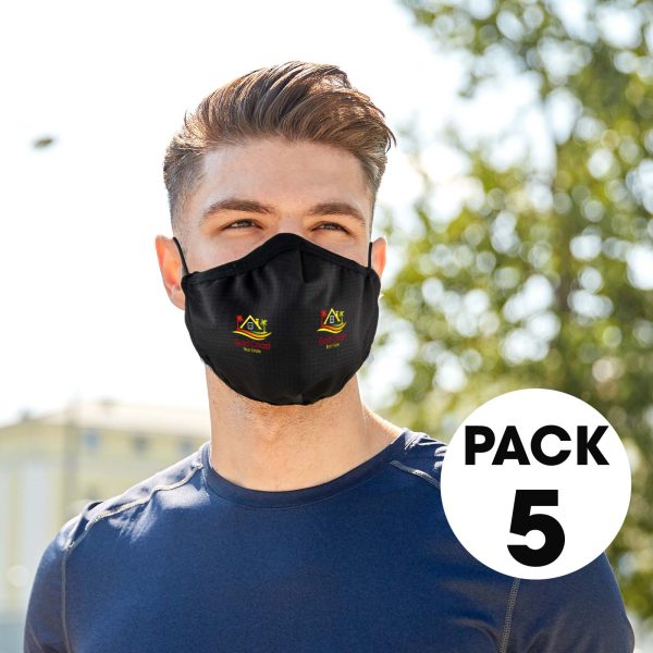 5 Pack - Cooling Face Masks