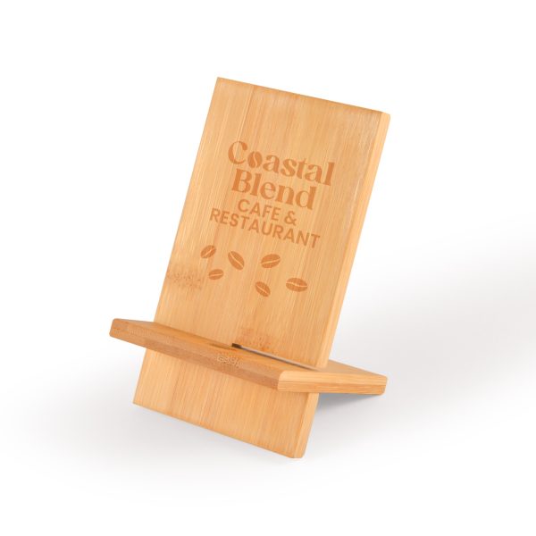 Apollo Bamboo Phone Stand - Image 7