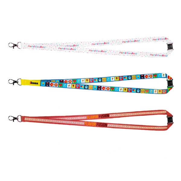 Azure Sublimated Lanyard - Image 3