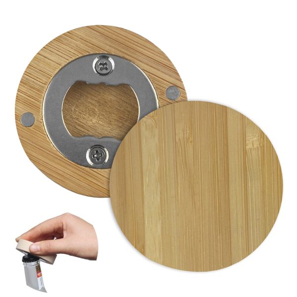 Bamboo Bottle Opener - Image 2