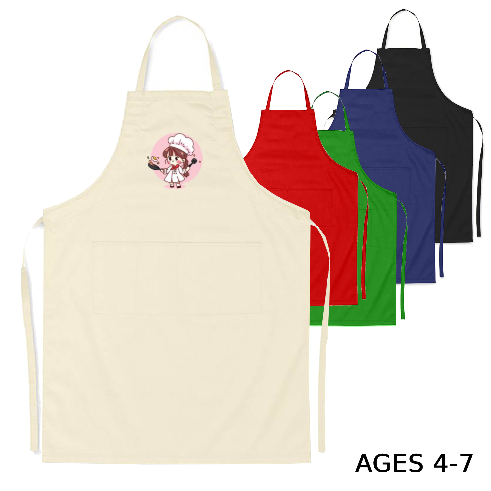 Junior Cotton Apron – Age 4-7