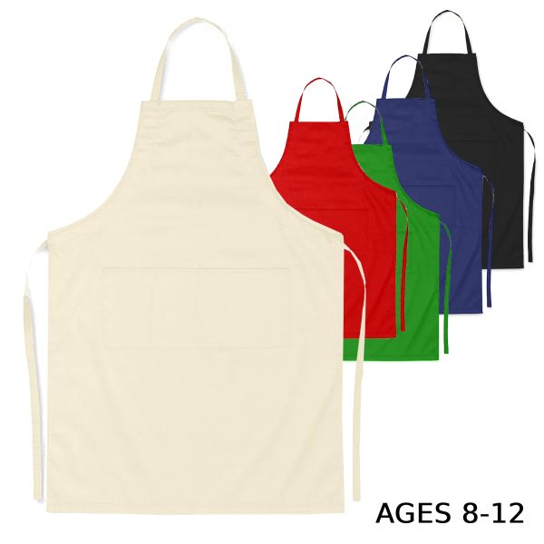 Junior Cotton Apron – Age 8-12 - Image 2