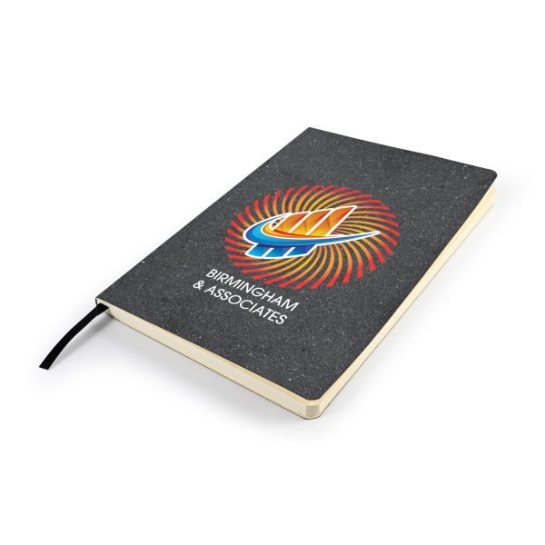 Astro Soft Cover Recycled Leather Notebook - Image 9