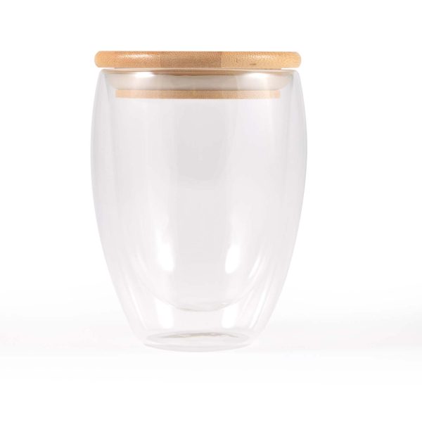 Sierra 350ml Double Wall Glass Cup - Image 6