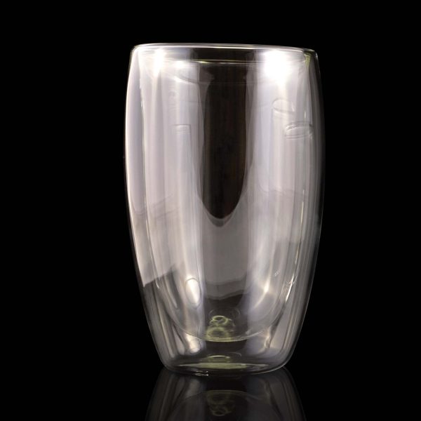 Sierra 450ml Double Wall Glass Cup - Image 7