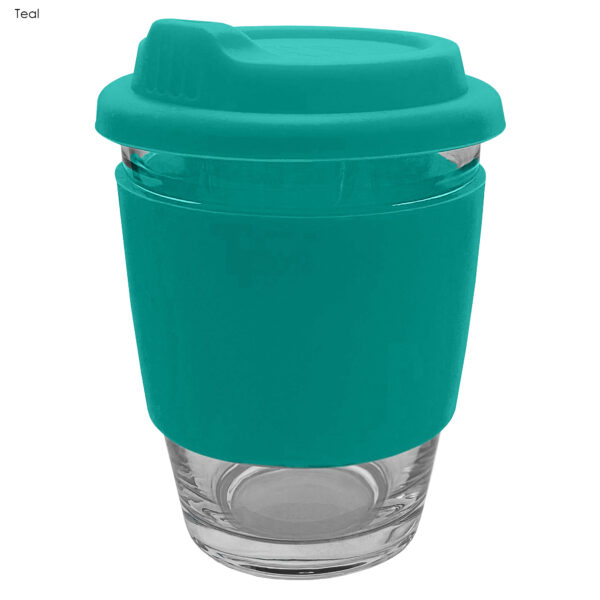 Carlo Glass Coffee Cup – Silicone - Image 6