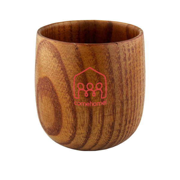 Small Wooden Coffee Cup - Image 2