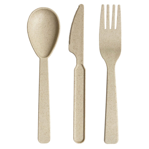 Wheat Straw Utensils In Bag - Image 3