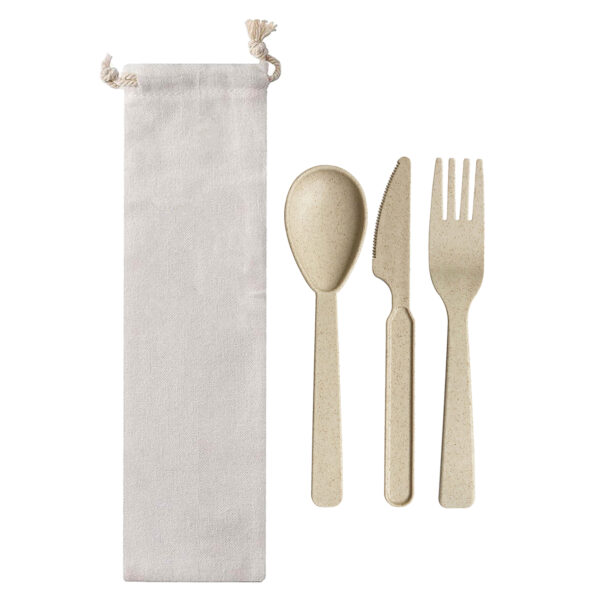 Wheat Straw Utensils In Bag - Image 5