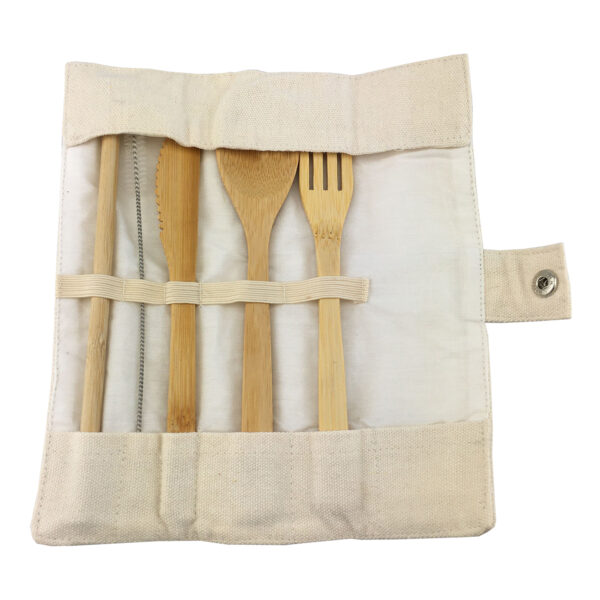 Bamboo Utensils Set - Image 4