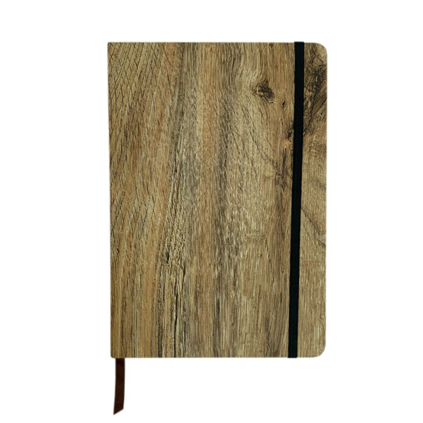 A5 Wood Look Notebook - Image 3