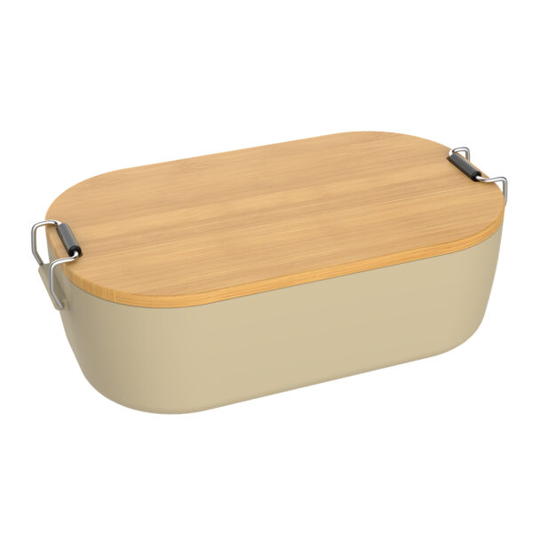 Salad Box With Bamboo Lid - Image 2