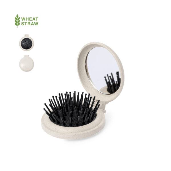 Hairbrush with Mirror - Flege