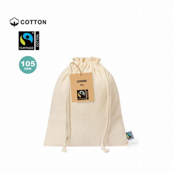 Bag in fair trade cotton - Lovan