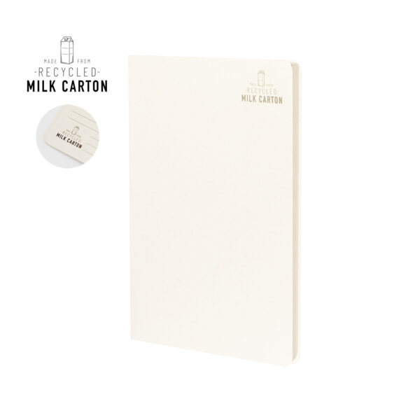 Notebook made of Recycled Milk Cartons  - Agnila