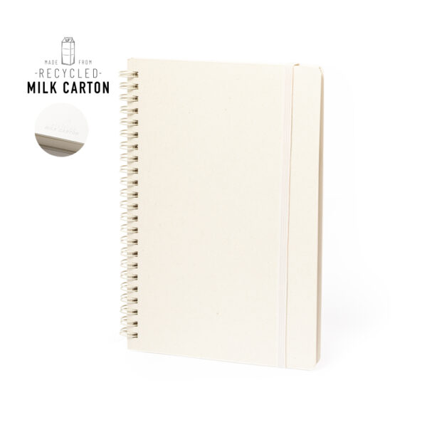 Notebook made of Recycled Milk cartons - Edilax