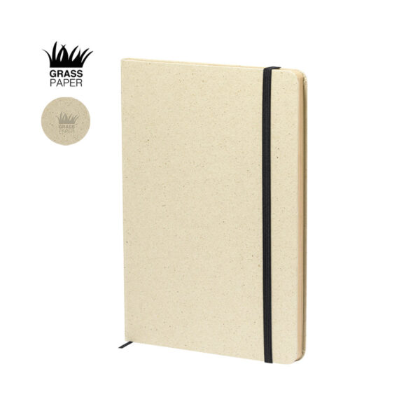 Note pad in recycled Grass -Yerx