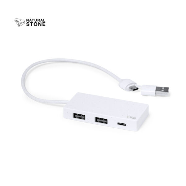 USB Hub made in natural stone - Nagent