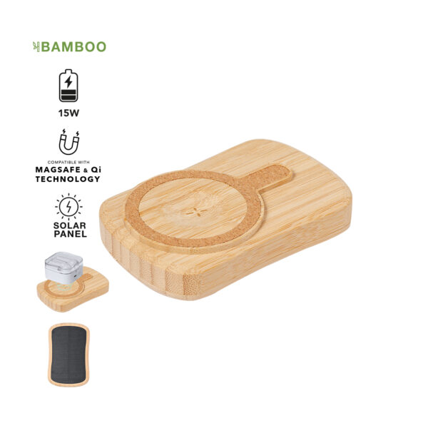 Power Bank in Bamboo - Gustaf