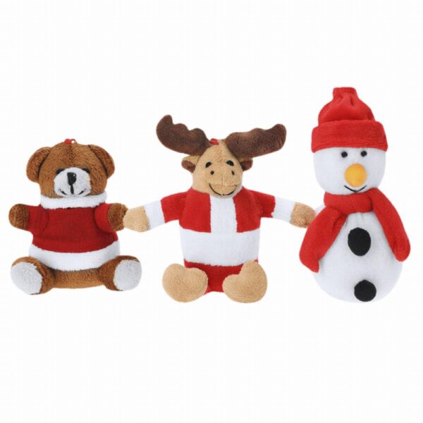 Christmas soft teddy Keyrings - Cardix