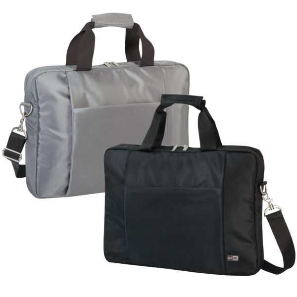 Excel zip top satchel