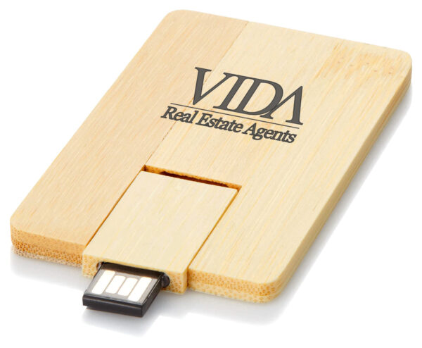 USB credit card made from Bamboo  (Global Sourcing)