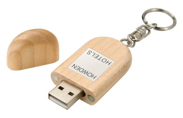 USB Bamboo with magnetic closure (Factory Direct MOQ)