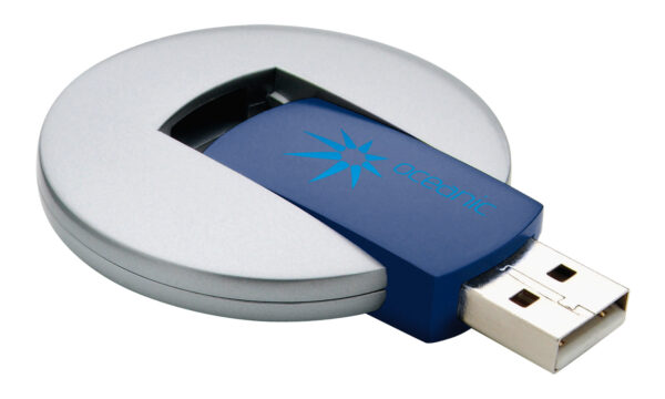 USB circular with flip motion (Factory direct MOQ)