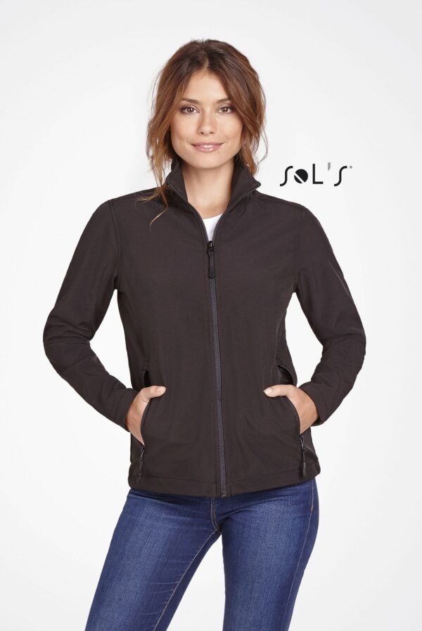 Jacket women's two layer soft shell RACE