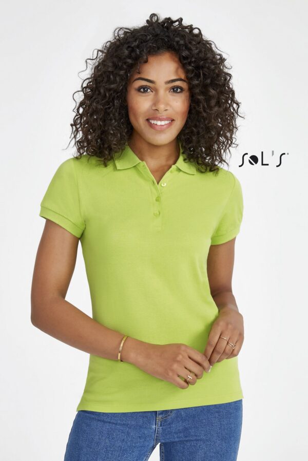 Polo shirt women's 100% combed ring spun cotton PEOPLE