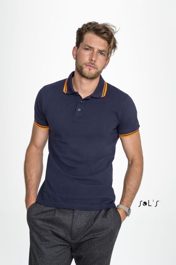 Polo shirt men's 100% ring spun cotton PASADENA