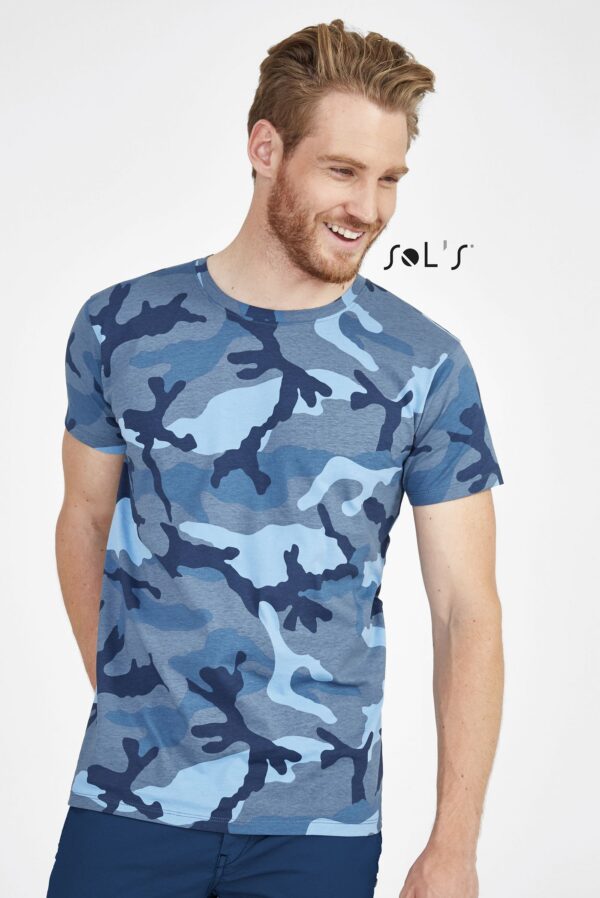 T shirt CAMO MEN'S - ROUND COLLAR