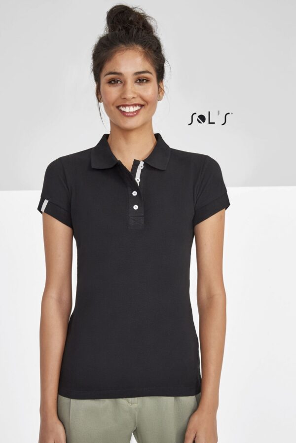 Polo shirt women's 100% ring spun cotton PORTLAND