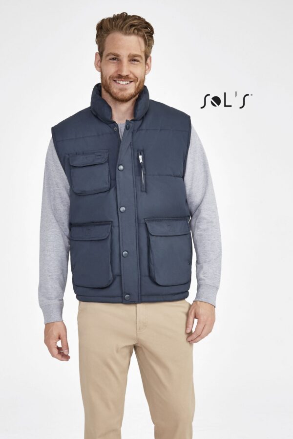 Vest Men's water proof many pockets peach skin exterior feel VIPER