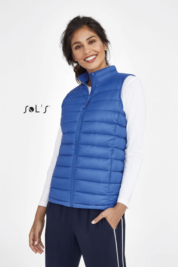 Vest Women's PUFFER style 90% down and 10% feathers WILSON