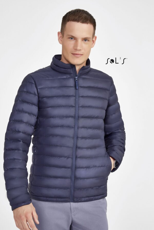 JACKET Men's Puffer style 90% down and 10% feathers padding, light weight  WILSON