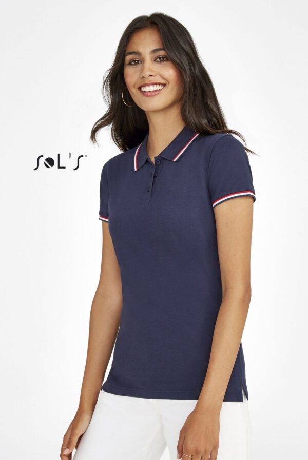 Polo shirt women's 100% cotton PRESTIGE